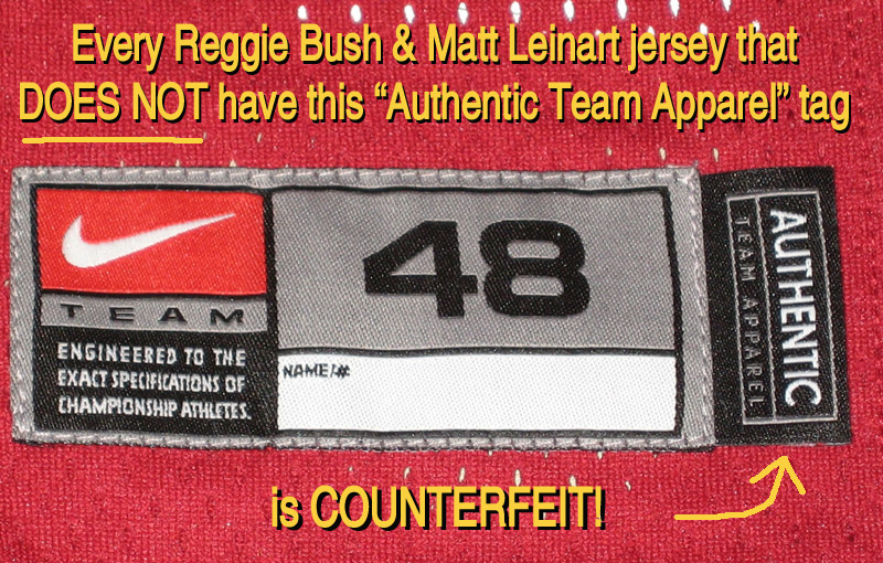 The REAL Reggie Bush Nike Football Jersey